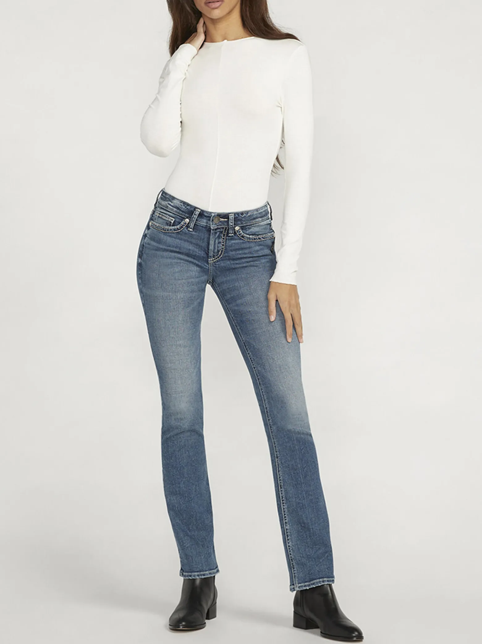 Tuesday Low Rise Slim Bootcut Jeans