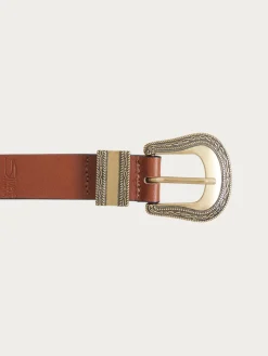 Western Leather Women's Belt