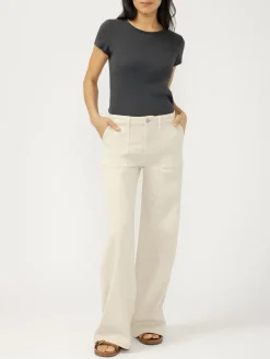 Wide Leg Knit Flex Pants