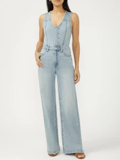 Wide Leg Vest Jumpsuit
