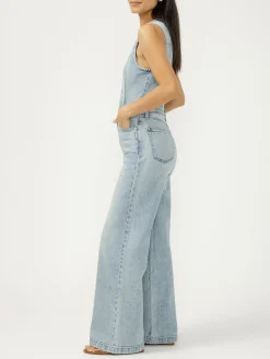 Wide Leg Vest Jumpsuit