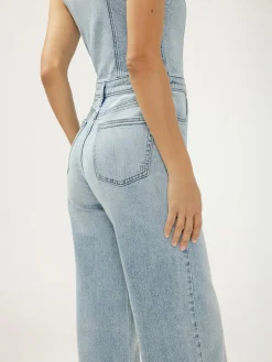 Wide Leg Vest Jumpsuit