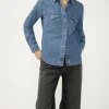 Women's Denim Western Shirt