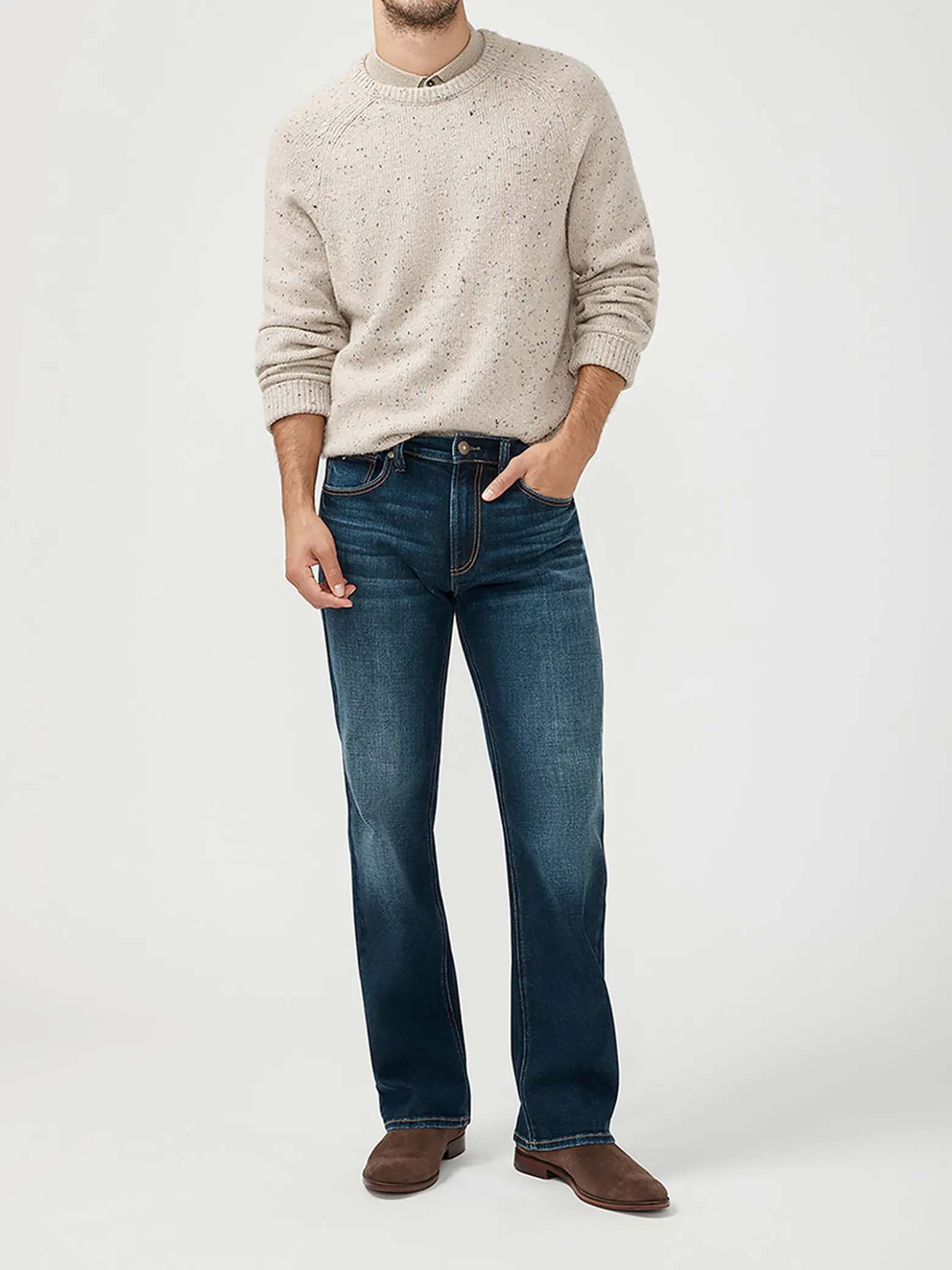 Zac Relaxed Fit Straight Leg Jeans