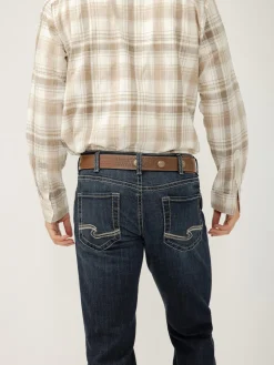 Zac Relaxed Fit Straight Leg Frontier Strong Jeans