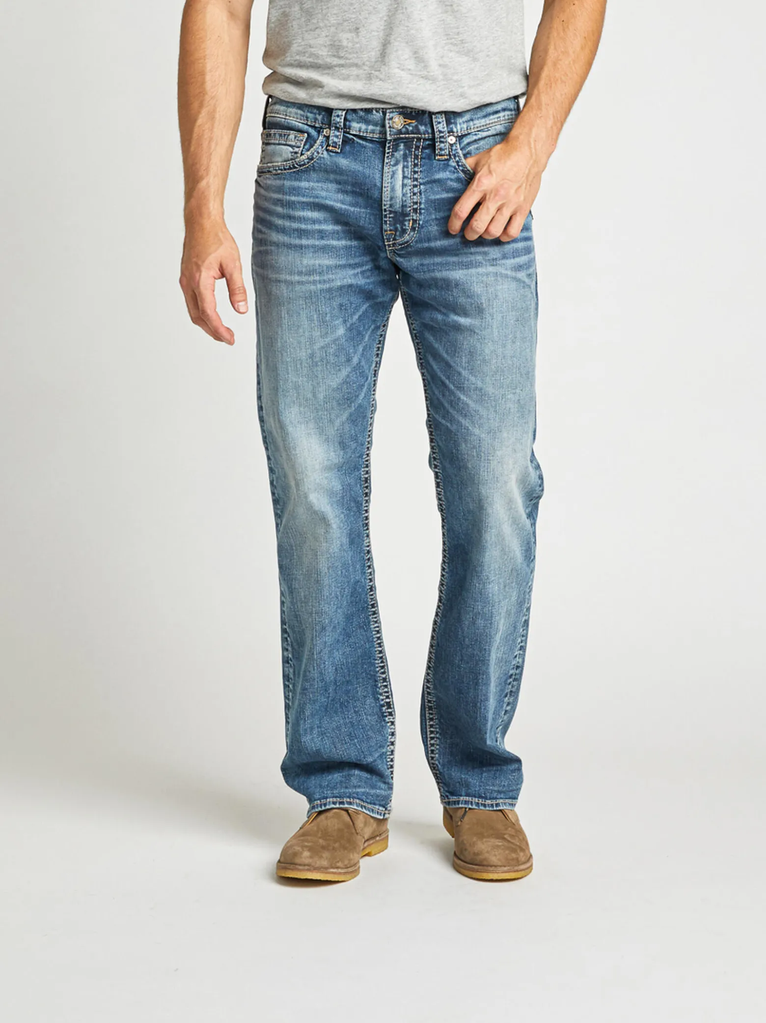 Zac Relaxed Fit Straight Leg Jeans