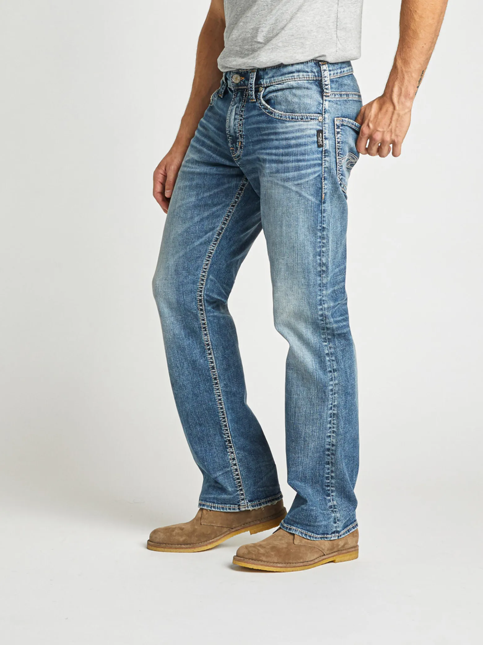 Zac Relaxed Fit Straight Leg Jeans