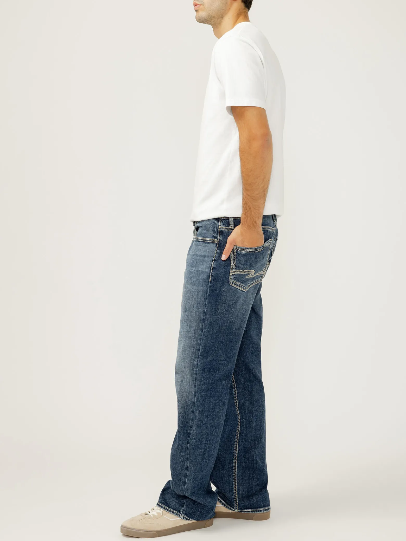 Zac Relaxed Fit Straight Leg Jeans
