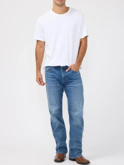 Zac Relaxed Fit Straight Leg Frontier Strong Jeans