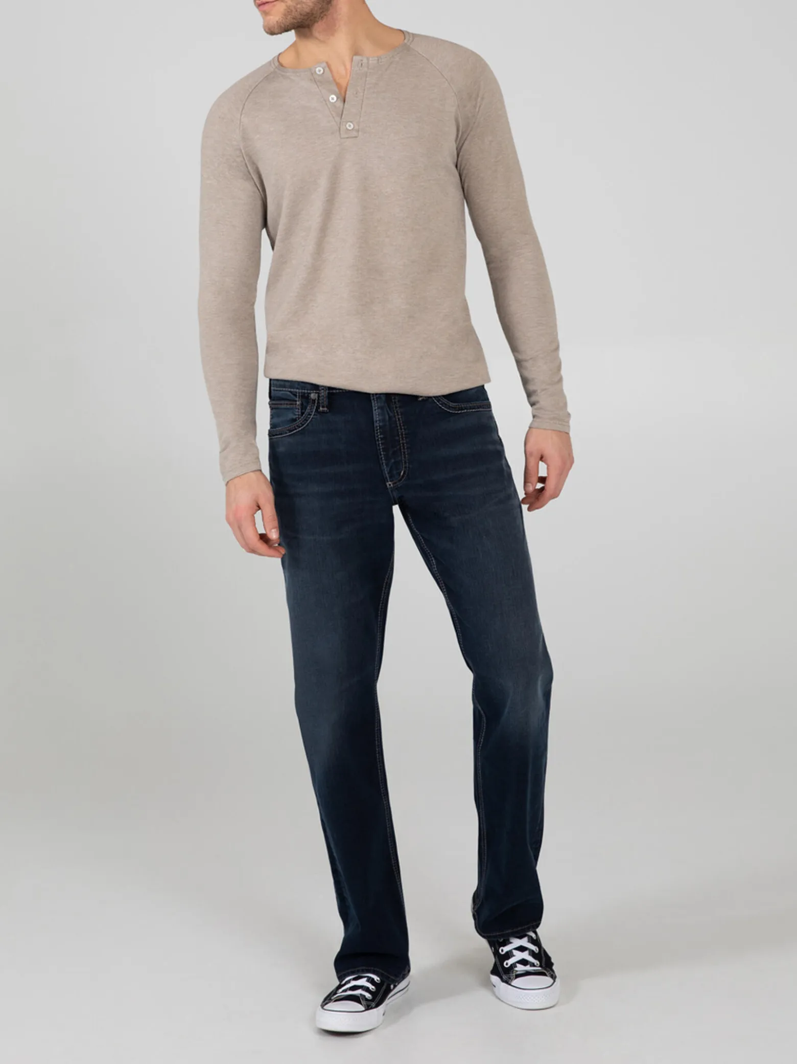 Zac Relaxed Fit Straight Leg Jeans
